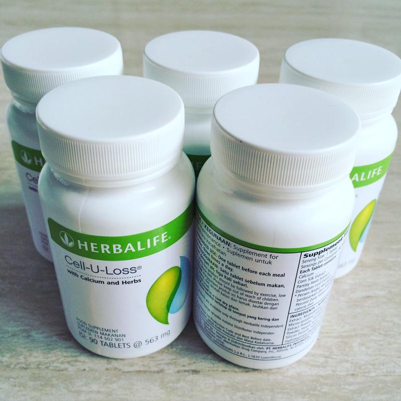 CELL U LOSS HERBALIFE # Pengikat Lemak, Menghilangkan lemak di perut