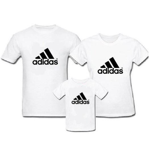 PROMO SALE - KAOS FAMILY - BAJU KELUARGA FAMILY ADIDAS ANGLE F001