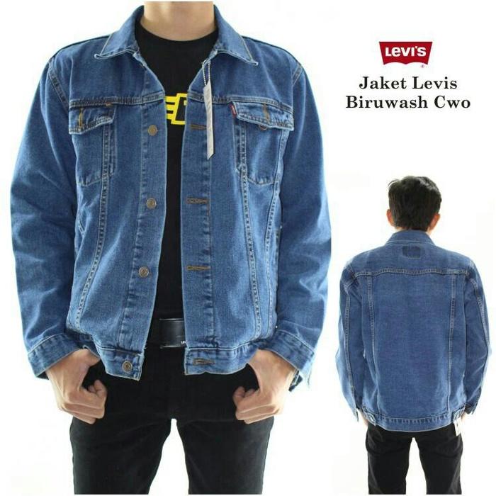 Jaket Jeans Pria 3 Warna Bisa COD