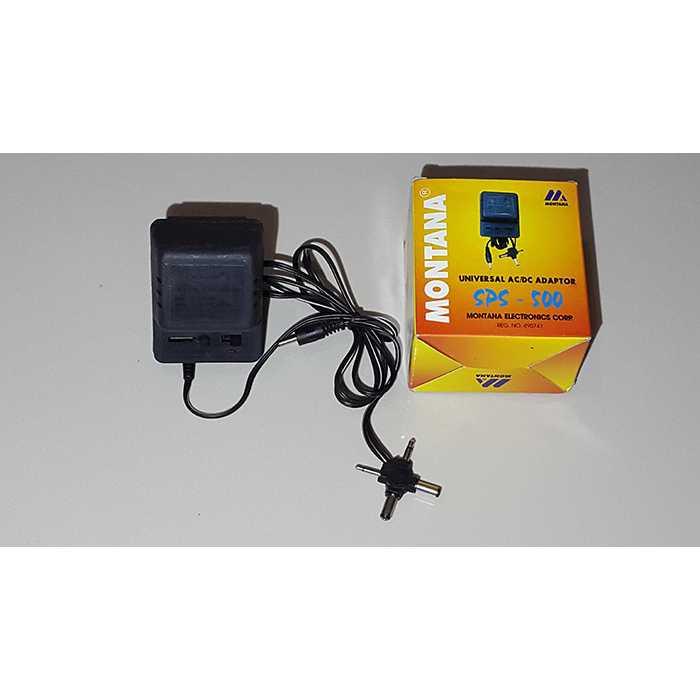 Universal AC to DC Adapter / Adaptor Multi Output DC merk MONTANA