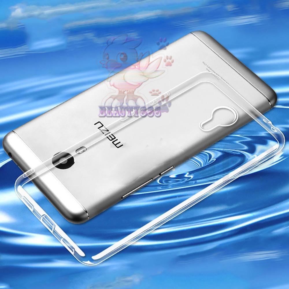 Beauty Ultrathin TPU Softcase Jelly Meizu M2 Note Luxury Softcase Anti Jamur Air Case 0.3mm / Silicone Meizu M2 Note Soft Case / Silikon / Case Hp / Jelly Case / Softshell Meizu M2 Note - Putih Transparant