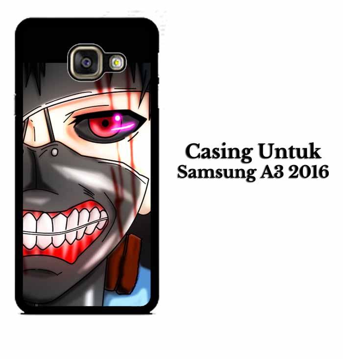 Casing SAMSUNG A3 2016 ken kaneki mas 2 Hardcase Custom Case Se7enstores