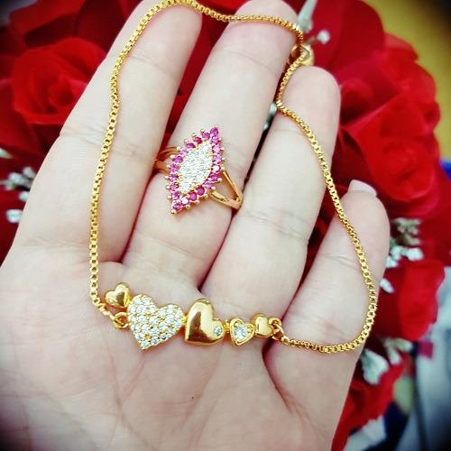 gelang cincin lupis love xuping gold