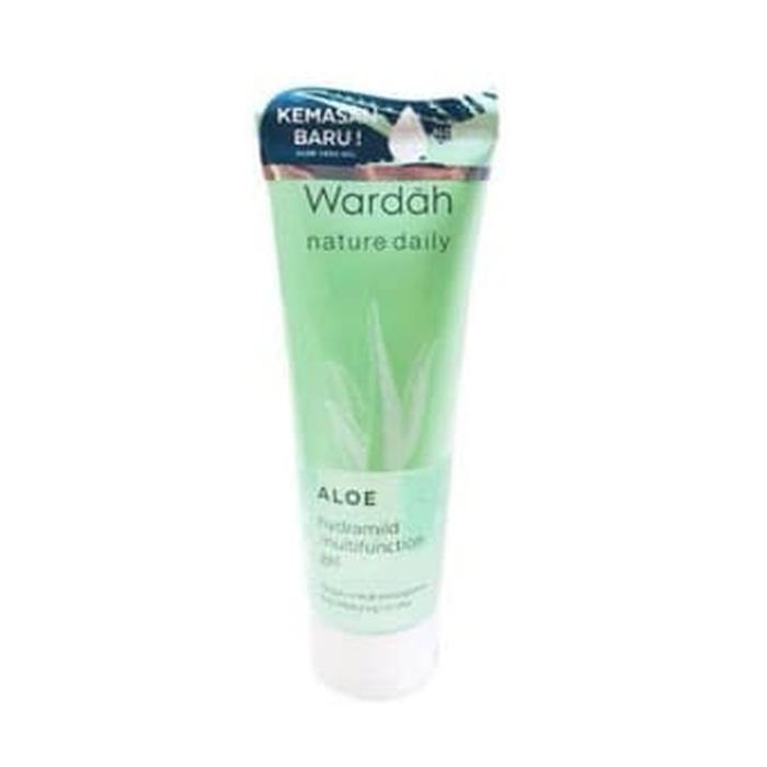 Wardah Hydrating Aloe Vera Gel - Perawatan Tubuh Alami - Aloe Vera Gel Import Premium - Gel Multi Fungsi - Aloe Vera Gel Best Original