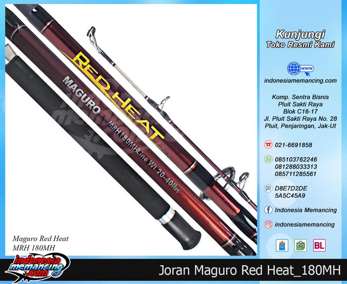 Joran Laut MAGURO RED HEAT Panjang 180MH - I5o2UO