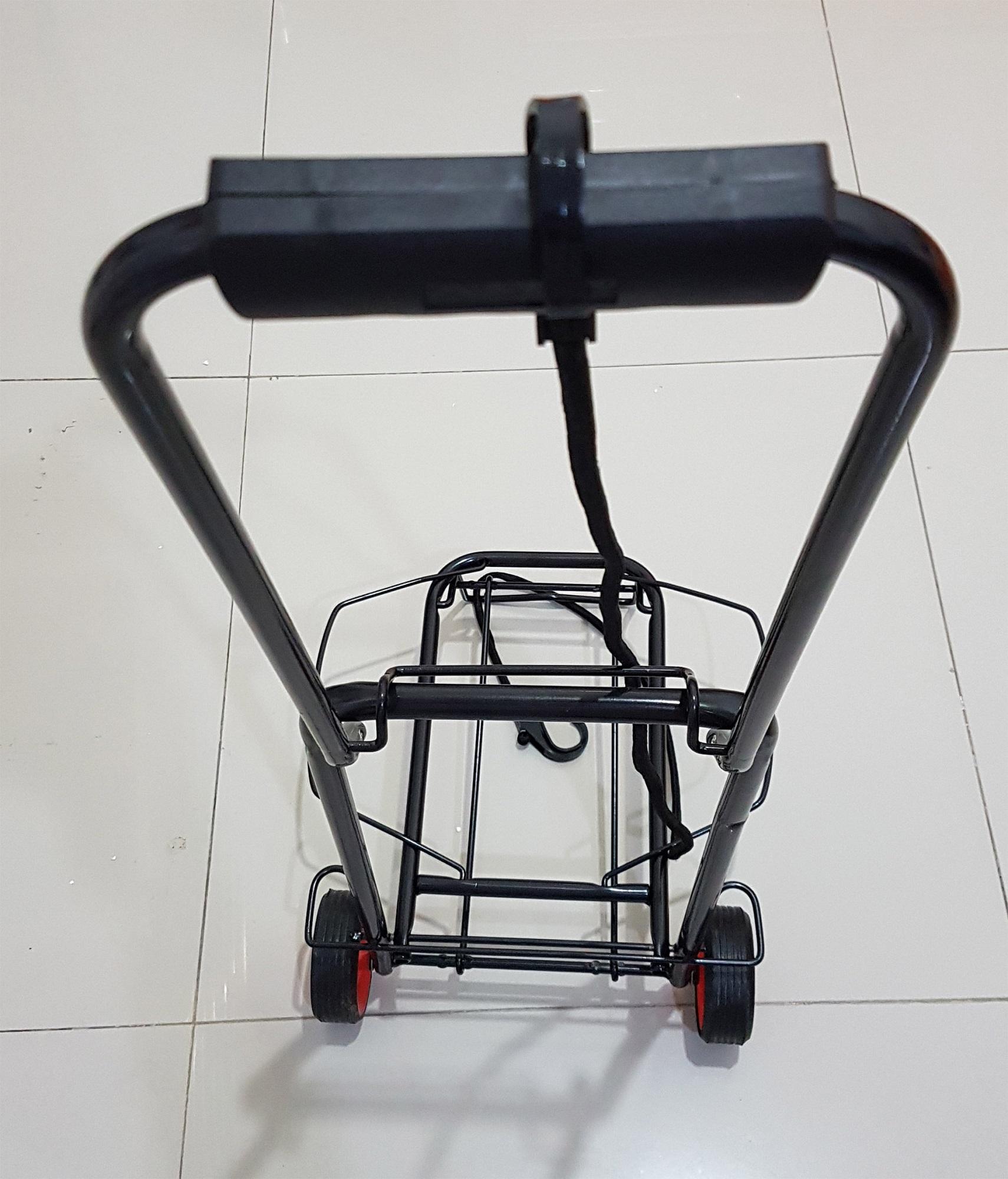 Troli Besi Hitam Troly Lipat Troley Pengangkut Barang