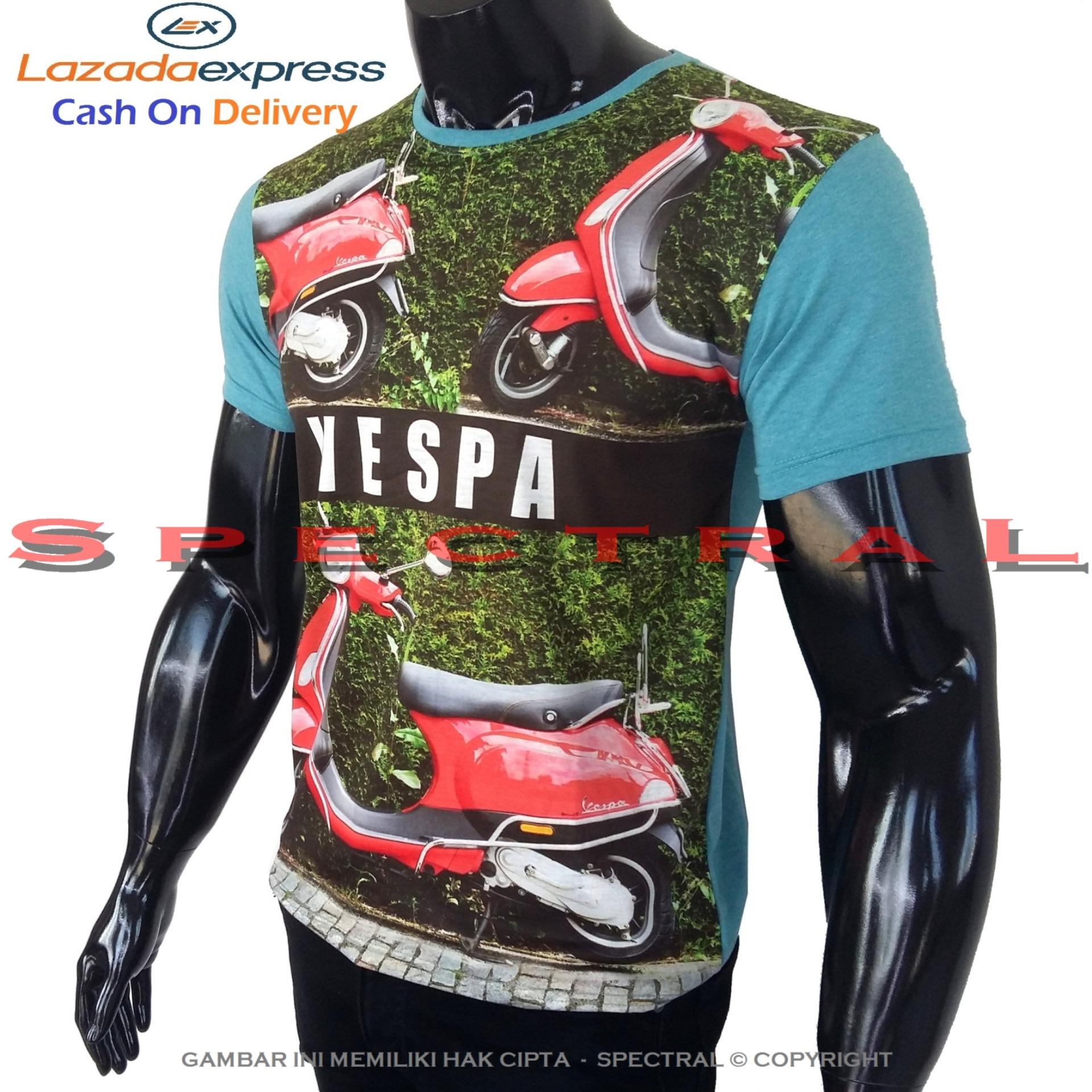 Spectral - Kaos Distro 3D Gambar Kualitas HD T-Shirt Fashion Mobil Motor Otomotif Vespa Lamborghini Car Balap Racing Pola M Fit To L Printing Atasan Pakaian Pria Wanita Cewe Cowo Animasi Game Mobile Kekinian Jaman Baru Bandung Murah Keren Baju Bagus