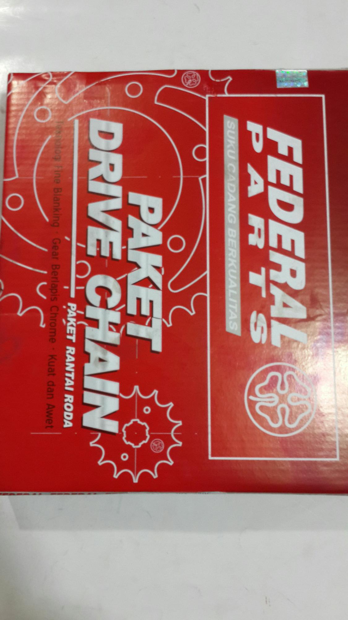 Gear set jupiter mx lama paket drive chain federal