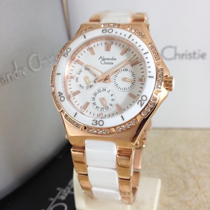 PROMO TERBATAS!!! jam tangan wanita alexandre christie 2294 original(ready expedition) Terbaru Murah