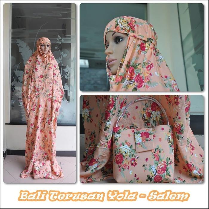 Auf Hammas Mukena mewah / Mukena dewasa / Mukena bali / Mukenah / Mukena katun jepang / Mukenah Wanita / Mukena Putih / Mukena Dewasa Terusan Bunga Tola Salem