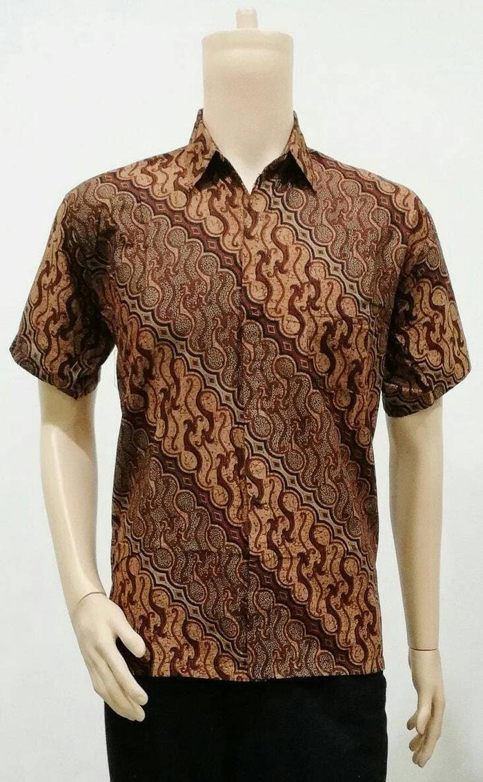 Kemeja Batik Solo. Kemeja Batik Parang Beras ( bukan primis )