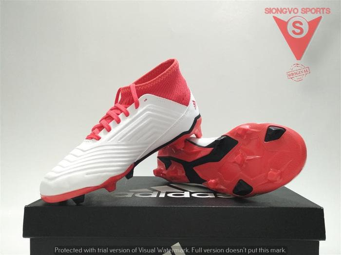 SEPATU BOLA ANAK - ADIDAS PREDATOR 18.3 J FG ORIGINAL #CP9011 WHITE - UVy6id