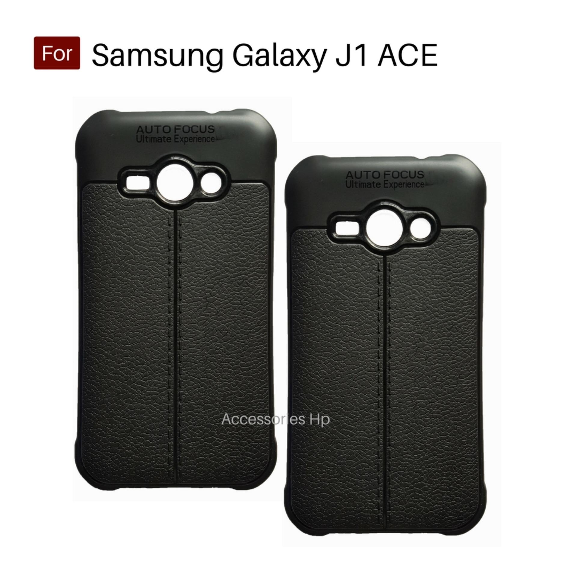 Accessories Hp Premium Ultimate Shockproof Leather Case For Samsung Galaxy J1 Ace - Black
