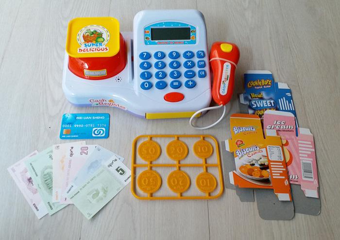BEST SELLER!!! MAINAN SUPERMARKET CASH REGISTER TIMBANGAN MESIN KASIR NO.66030BX - x9CX7l