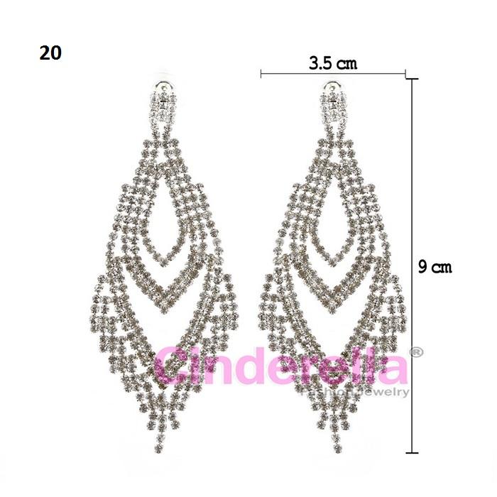 Anting Hijab Cantik Aksesoris Pesta Bunga Earring Korea Murah Wanita
