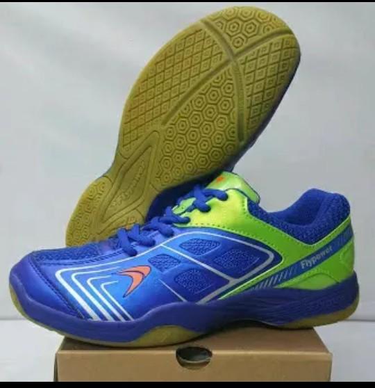 SEPATU BADMINTON FLYPOWER / FLY POWER PLAOSAN 4 ORIGINAL NEW MODEL - okncIZ