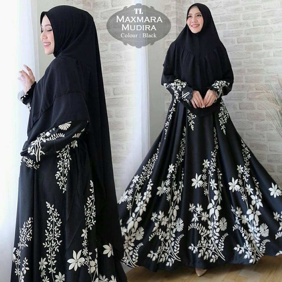 JC - SYARI MAXMARA MUDIARA + I IMPORT I KUALITAS HQ I REAL PICT (FOTO ASLI ) BERGO + DRESS
