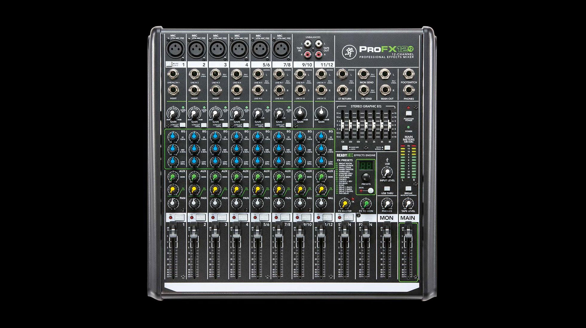 Mixer mackie ProFX 12 V2 original