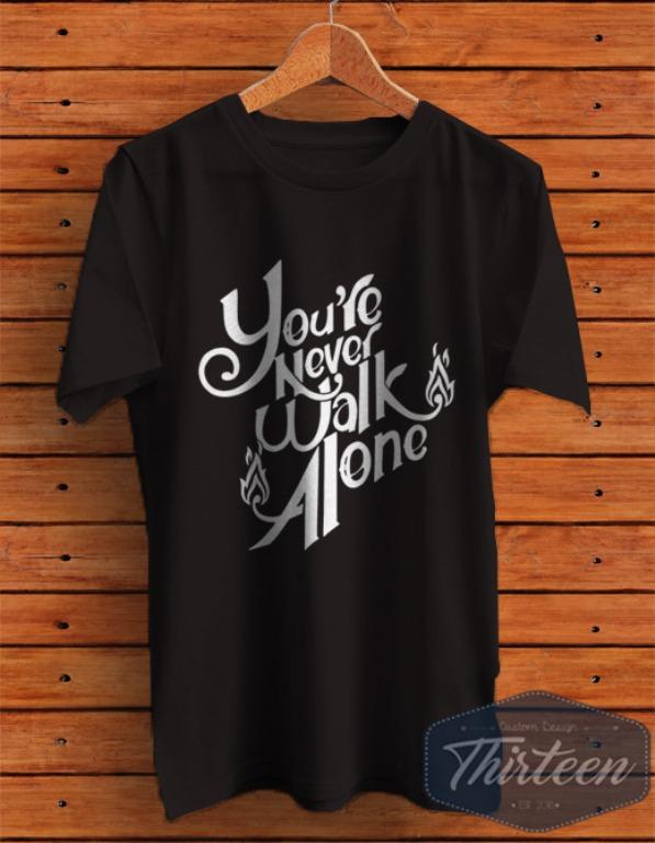 Kaos Original Baju Bola LP YNWA Kualitas Distro - Hitam
