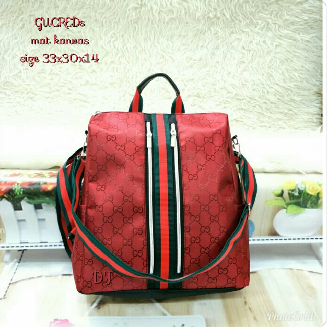 Tas Ransel Elegan Korea style wanita BATIK  backpack fashion