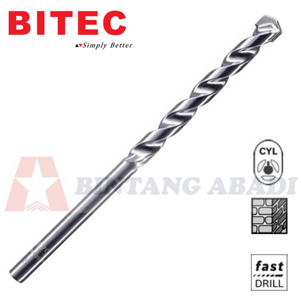 Termurah Bitec Mata Bor Tembok Bata 8 x 70 x 120 mm / Impact Masonry Drill Bit Harga Grosir