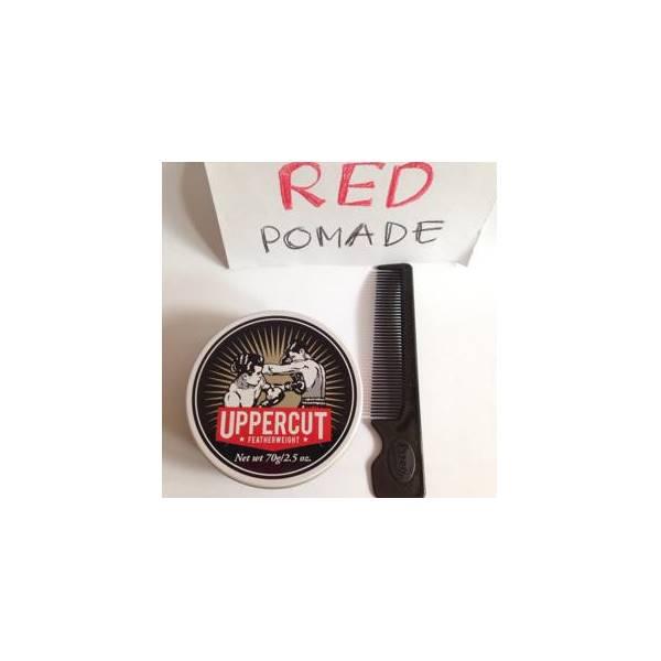 Pomade Uppercut Featherweight ( Medium Waterbased ) + Free Sisir Murah