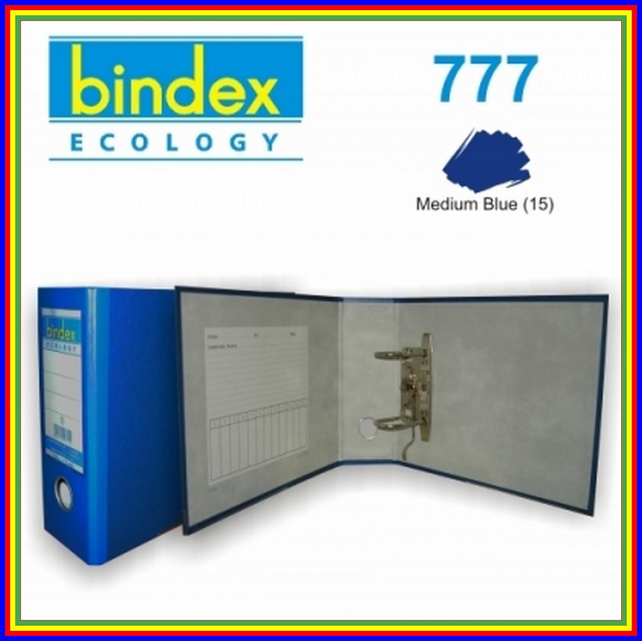 Ordner Bindex 777 Kwitansi 75 Mm Biru