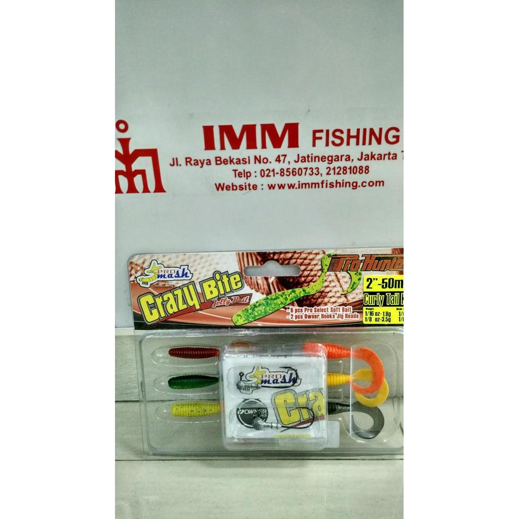 Umpan Pro Katsu Crazy Bite Jelly Bait 50Mm - Pancingqsad
