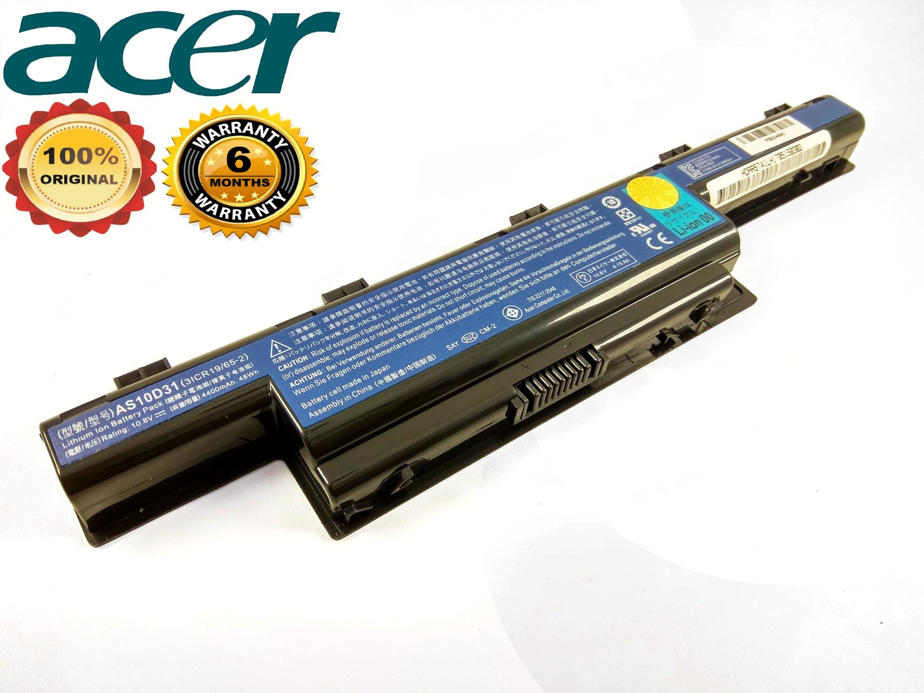 ACER Baterai ORI Laptop 4738 4741 4551G 4738Z 5740G 5741G E-1431 E1-471 ORI