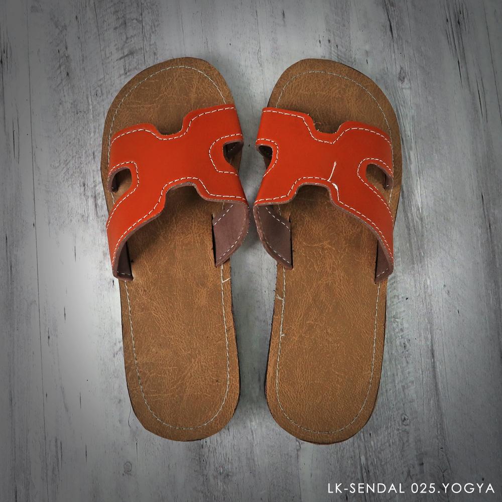Sandal Jogja Murah - Slip on - Orange - 68294 - RTA0706