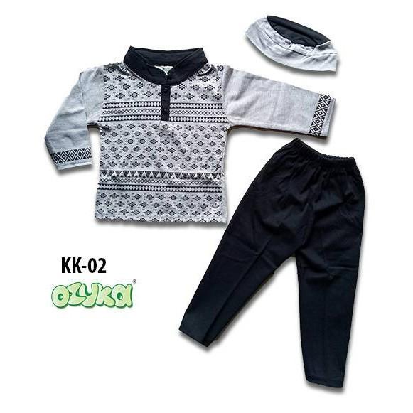 Koko Batik Kaos Anak 1 Tahunan OZUKA KK 02/Koko Anak Adem
