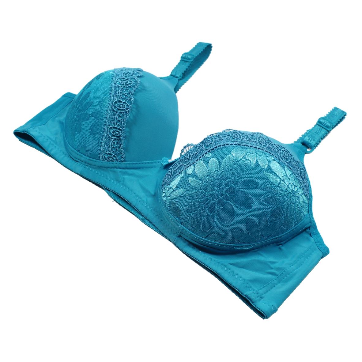 WEITECH BRA BIG SIZE MODEL CUP BROKAT BUSA TIPIS TANPA KAWAT 77