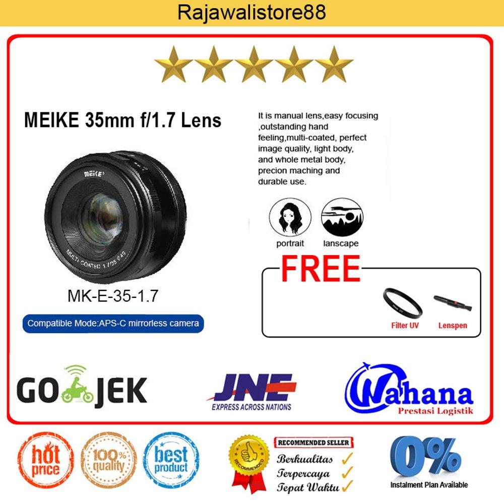 Meike Lens Mk-35mm F/1.7 Manual Focus For Canon M-Mount (M10/M3/M5/M6)