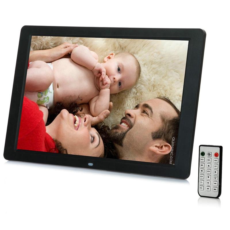 12.1 Inch LED Backlight HD 1280 x 800 Digital Photo Frame Electronic Album MP3 MP4 Full Function