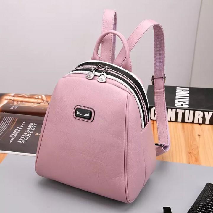 TAS IMPORT RANSEL BATAM BEST SELLER MONSTER READY 3 WARNA RED BLACK DAN PINK