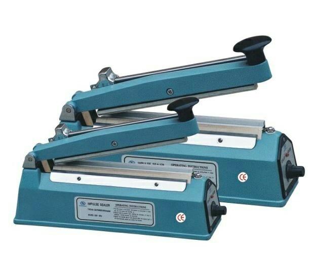 Mesin Press Plastik 30cm Snack Chiki, Pres Impulse Sealer, perekat