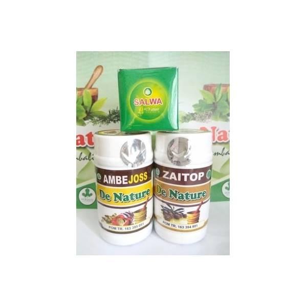 Paket Obat Ambejoss Zaitop Salep Salwa Herbal Wasir/Ambeien Benjolan Dianus Perih Berdarah BAB Sakit
