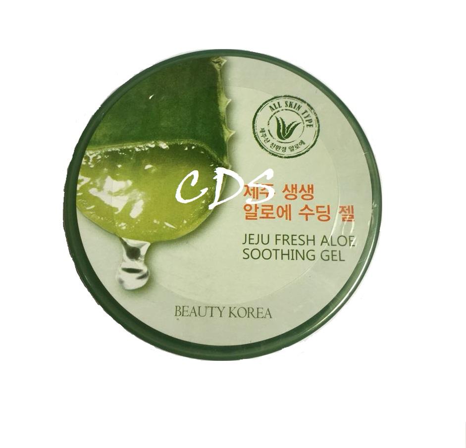 Jeju Fresh Aloe Soothing Gel All Skin Type Beauty Korea Original BPOM - 300 ml