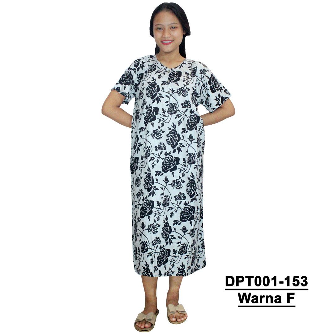 Daster Batik, Daster Lengan Pendek, Baju Tidur, Piyama, Kancing, Daster Bumil, Daster Busui (DPT001-153) Batik Alhadi
