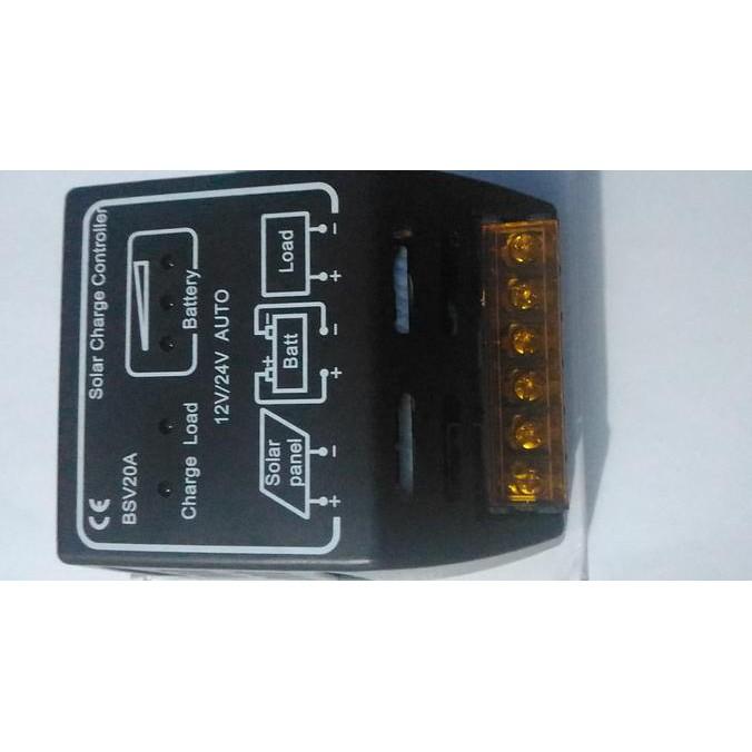 DISKON! Solar Charge Controller PWM Panel Surya 20A 20 A Ampere Cell Surya 12V
