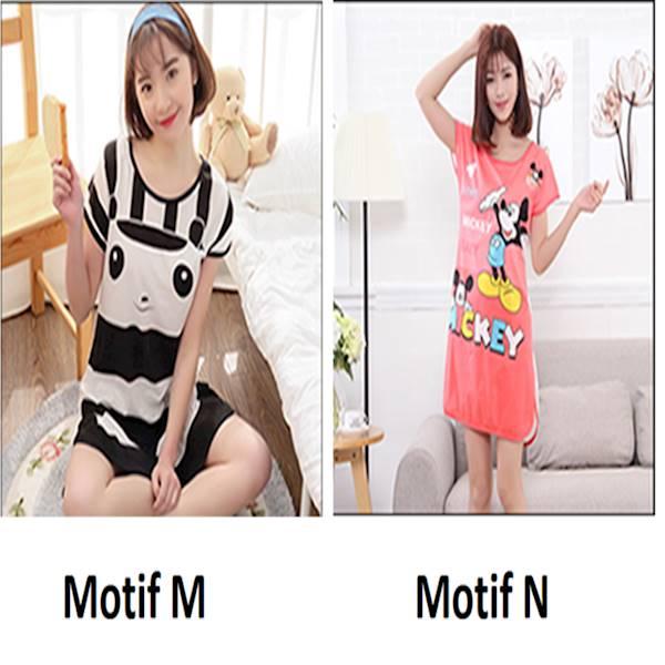 Best Seller Piyama Baju Tidur Daster Cewe Karakter Lucu