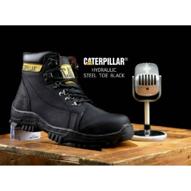 Sepatu Caterpillar Boots Safety Pria Boot Murah Tracking Worksafe