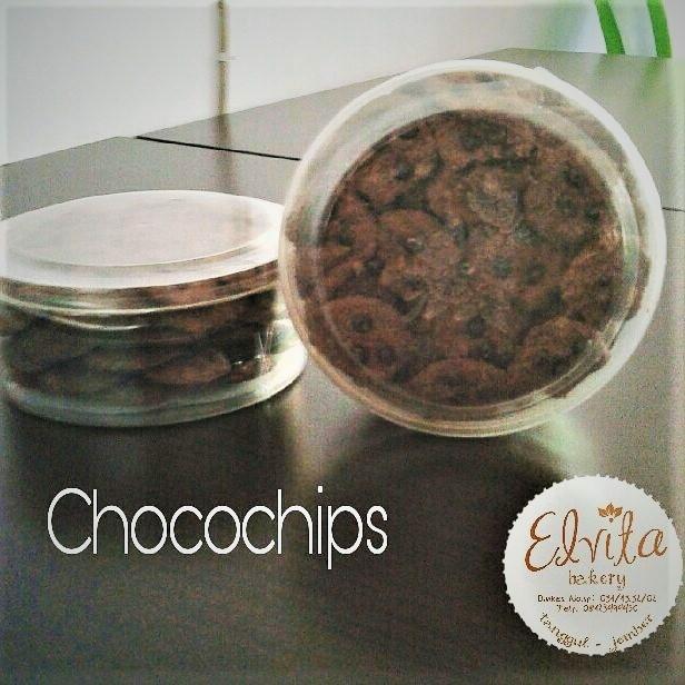 Kue kering Chocochips by Elvita isi 500gr / Kue lebaran / makanan / jajan lebaran / toples / kue natal / snack