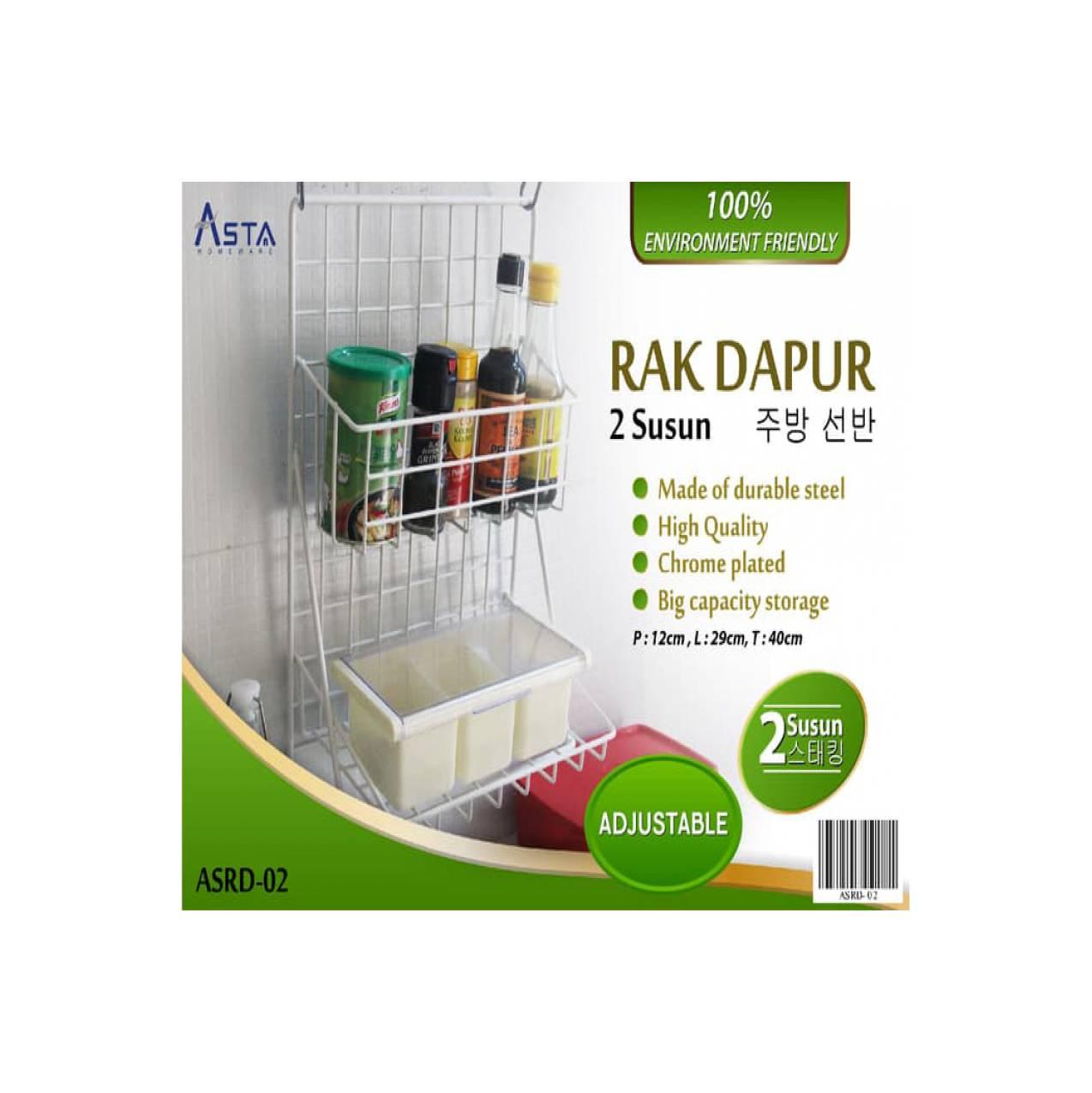 Rak Serbaguna / Rak Dapur / Rak Besi - 2 Susun