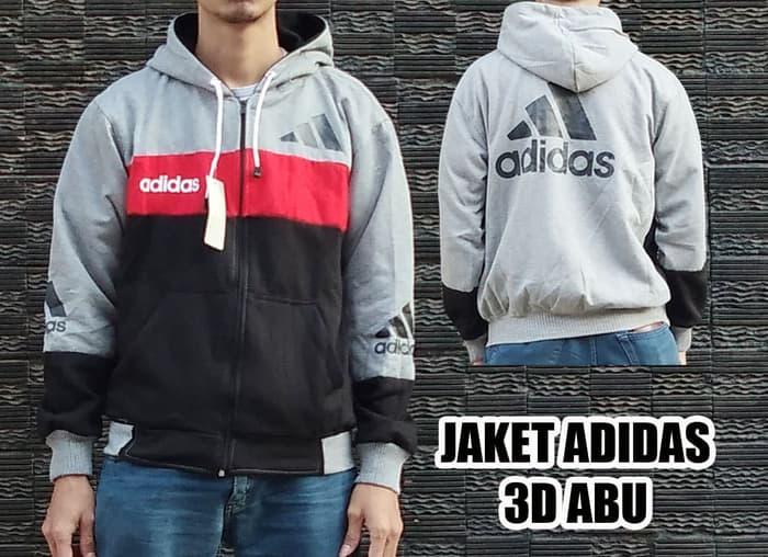 JAKET ADIDAS 3D ABU MISTY BUKAN PARKA PARASUT BOMBER