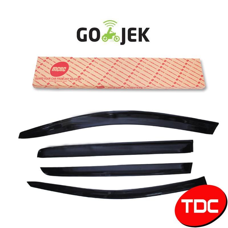Talang Air / Sun Visor Toyota Calya MCBC Solid Black- TDC Variasi T2674