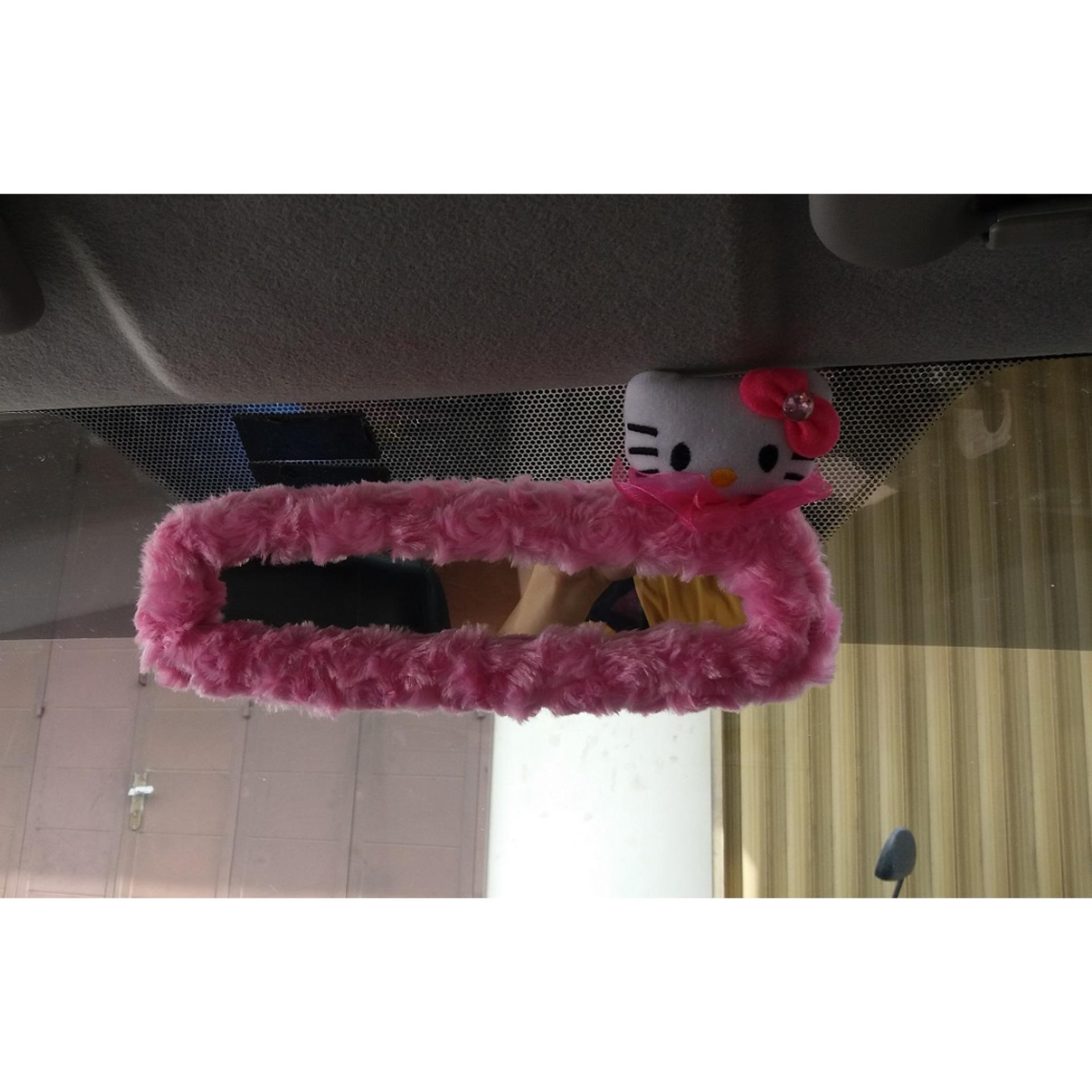 Hello Ktty Boneka Karakter Cover Spion Mobil