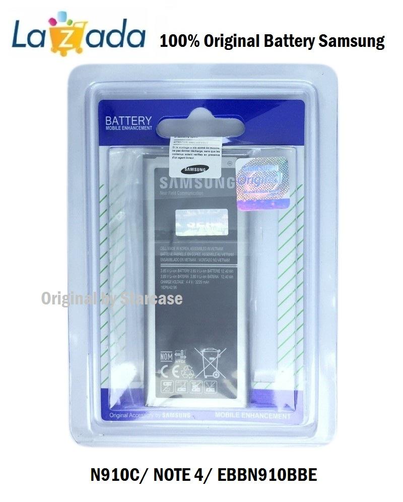 SAMSUNG BATERAI GALAXY NOTE 4 - ORIGINAL 100% GARANSI