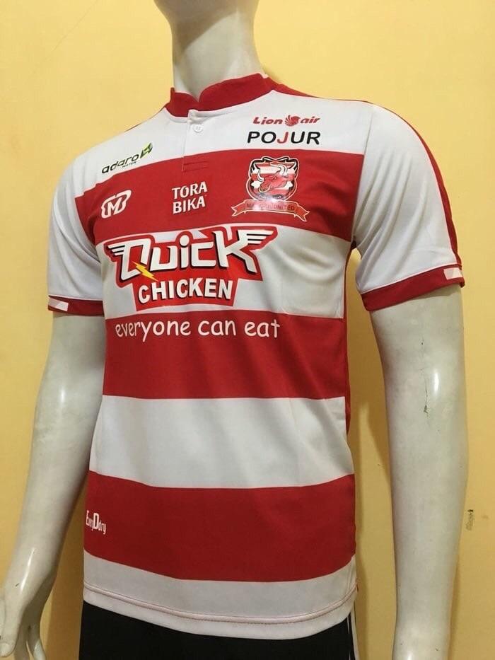 JERSEY BOLA MADURA UNITED HOME 2017/2018 - BAJU BOLA - KAOS BOLA - SERAGAM SEPAK BOLA