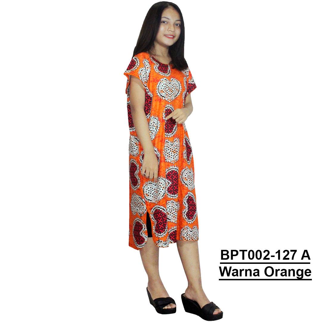 Midi, Daster Midi, Dress Santai, Baju Tidur, Piyama, Atasan Batik (BPT002-127) Batikalhadi Online